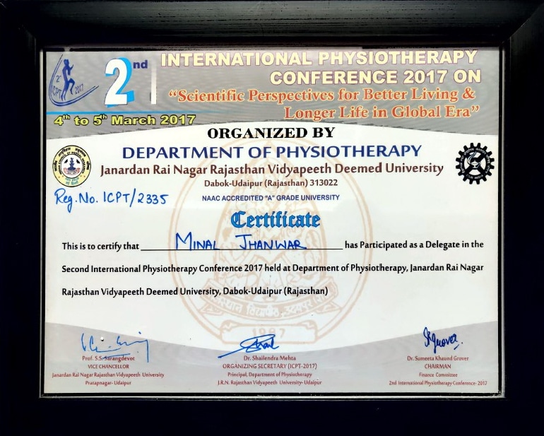 2nd international physiotherapy conference